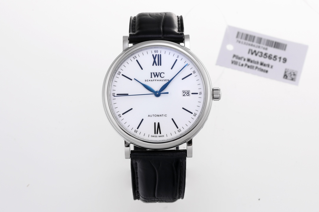[V7공장]IWC 포르토피노 150주년 IW356519 화이트다이얼 블루핸즈 ETA2892