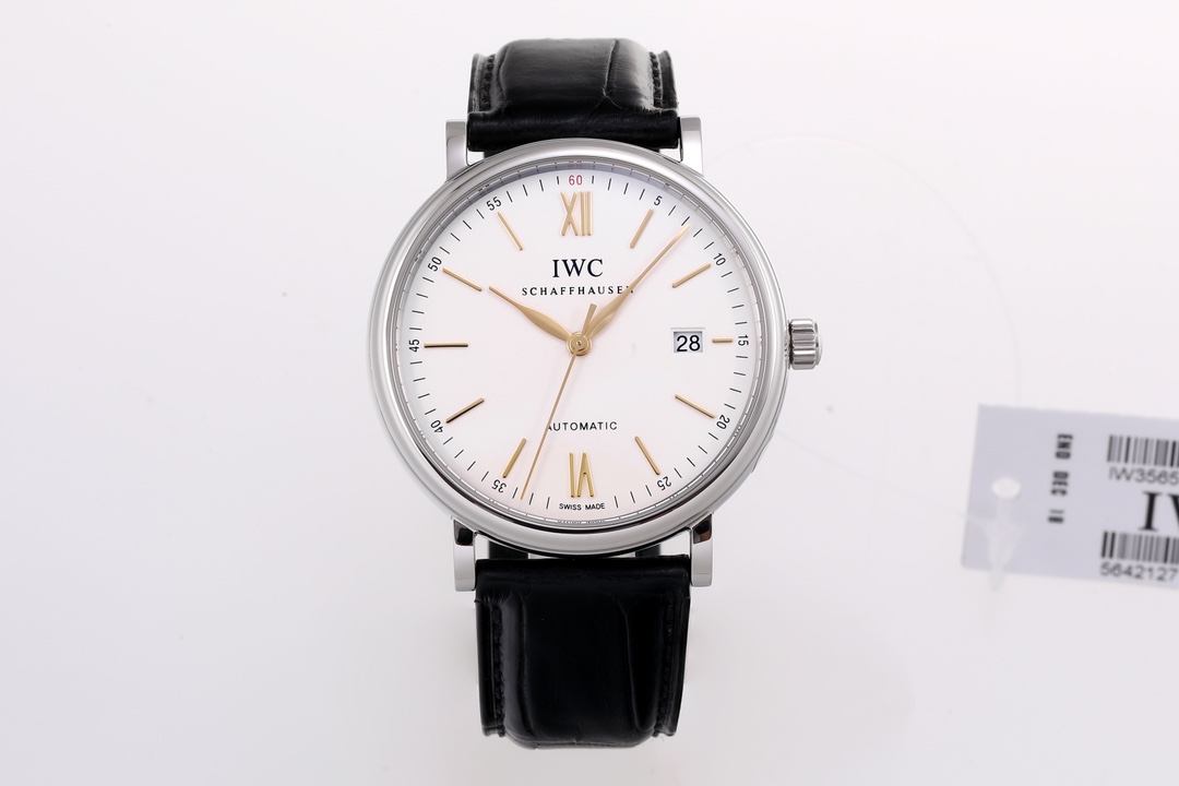 [V7공장]IWC 포르토피노 IW356517 화이트다이얼 골드핸즈 ETA2892