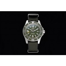 [TF공장]브라이틀링 슈퍼오션 44mm 그린다이얼 그린베젤 나토스트랩