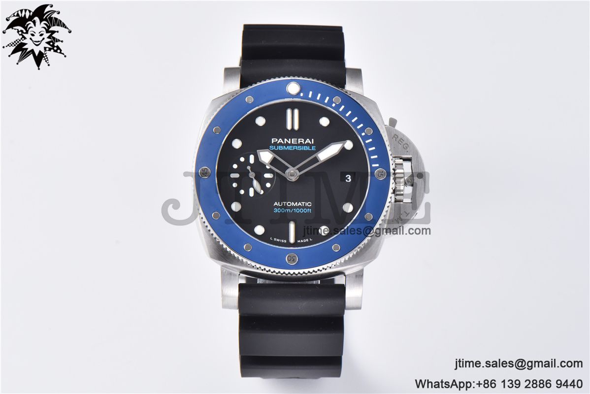 [VS공장]파네라이 섭머져블 PAM1209 블루베젤 블랙다이얼 42mm