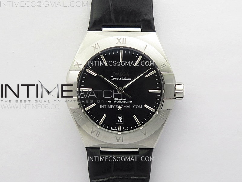 [VS공장]컨스틸레이션 블랙 다이얼 블랙 스트렙 39MM SS VSF 11 Best Edition Black Textured Dial on Black Leather Strap A8800