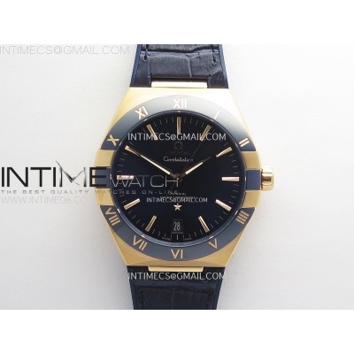 [VS공장]컨스틸레이션 로즈골드 블루 다이얼 블루 거미스트렙 41MM Blue Ceramic Bezel RG VSF 11 Best Edition Blue Dial on Blue Gummy Strap A8900