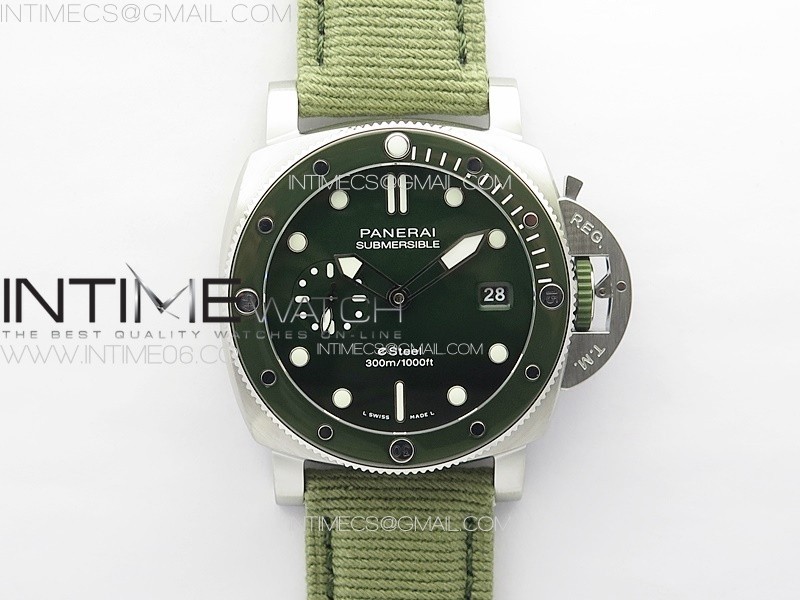 [VS공장]PAM1287 Y VSF 11 Best Edition Green Dial on Green Leather Strap P.900 Super Clone