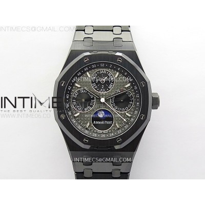 Royal Oak Perpetual Calendar 26579CE Black Ceramic APSF Best Edition on Black Ceramic Bracelet A5134 V4
