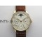 Portuguese IW503302 Real PR RG APSF 11 Best Edition White Dial On Brown Leather Strap A52610