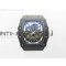 RM035-02 Real Forge Carbon ZF 11 Best Edition Skeleton Dial on White Rubber Strap NH05A V3+