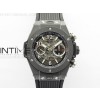 Hublot Big Bang Unico Titanium Black Ceramic ZF 11 Best Edition Skeleton Dial on Black Rubber Strap A1280