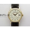 Calatrava 5153G-010 RG ZF 11 Best Edition White textured dial on Brown Leather Strap A324CS