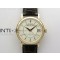 Calatrava 5153G-010 RG ZF 11 Best Edition White textured dial on Brown Leather Strap A324CS