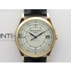 Calatrava 5296R RG ZF 11 Best Edition White Dial Blue Hands on Blue Leather Strap 324CS (Free box)