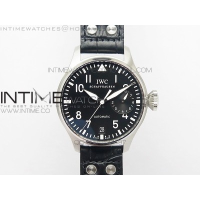 Big Pilot IW500901 ZF 11 Best Edition Black Dial on Black Leather Strap A51111