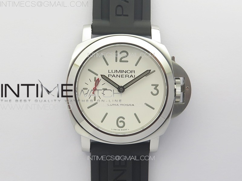 [HW공장]PAM1342 W HWF 11 Best Edition White Dial on Black Rubber Strap A6497