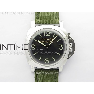 [HW공장] PAM 606 Q Hong Kong HWF Black Dial on Green Nylon Strap P.3000 Super Clone