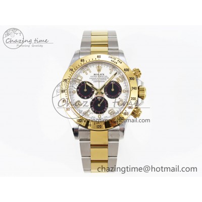 [Clean공장]롤렉스 데이토나 116503 White Dial Arabic Markers on SS/YG Bracelet SA4130