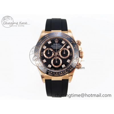 [Clean공장]롤렉스 데이토나 116515 lack Diamonds Dial on Oysterflex Strap SA4130
