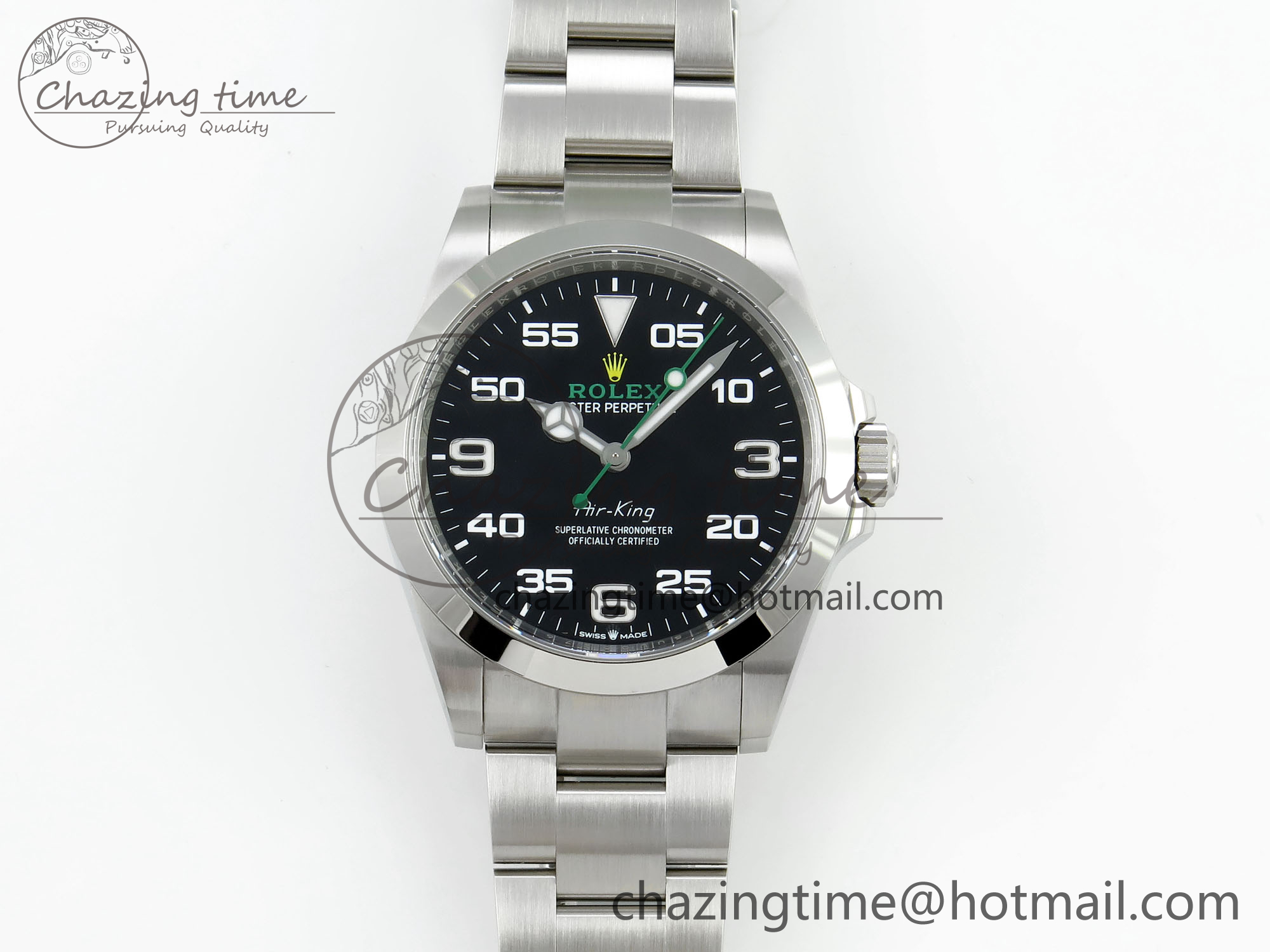 [Clean공장]롤렉스 에어킹 126900  Black Dial on SS Bracelet VR3230