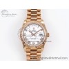 [GM공장]롤렉스 데이데이트 40 RG Roman Dial on President Bracelet VR2836 V3 (텅스텐)