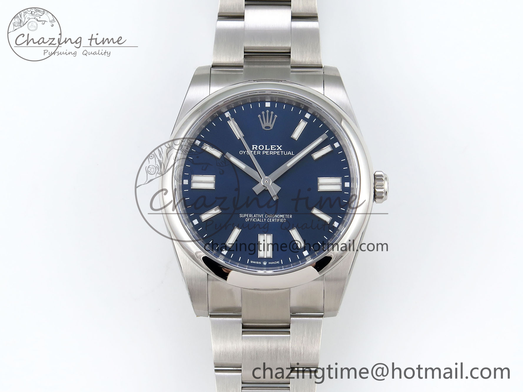 [Clean공장]롤렉스 오이스터페페츄얼 126000 41mm Steel Blue Dial on SS Bracelet VR3230