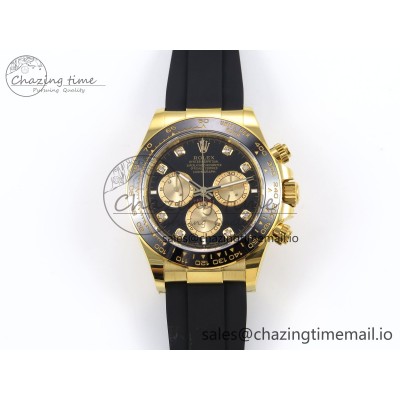 [APS공장]롤렉스 데이토나 126519 Black Diamonds Dial on Oysterflex Strap SH4131 (텅스텐)