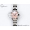 [AF공장]까르띠에 발롱블루 33mm Pink Dial on SS Bracelet SEIKO NH05A