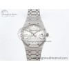 [APS공장] 로얄오크 15500 프로스티드다이아 화이트 다이얼 41mm 15500 SS APSF 1:1 Best Edition White Textured Dial on SS Bracelet SA4302 Super Clone