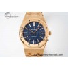 [ZF공장] 로얄오크 15400 블루 다이얼 로즈골드 금통 41mm 15400 RG ZF 1:1 Best Edition Blue Textured Dial on RG Bracelet V3 SA3120 Super Clone
