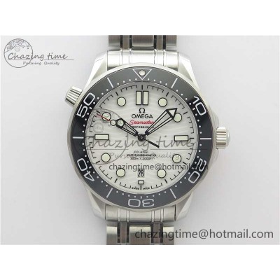 [VS공장]오메가 씨마스터 300 Black Bezel White Dial on SS Bracelet A8800