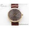 [V7공장]IWC Portofino 37mm RG Gray Dial on Deep Brown Leather Strap A2892