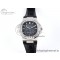 [PPF공장]파텍필립 Nautilus 5712 SS  Blue Dial Diamonds Bezel on Black Leather Strap A240 Super Clone