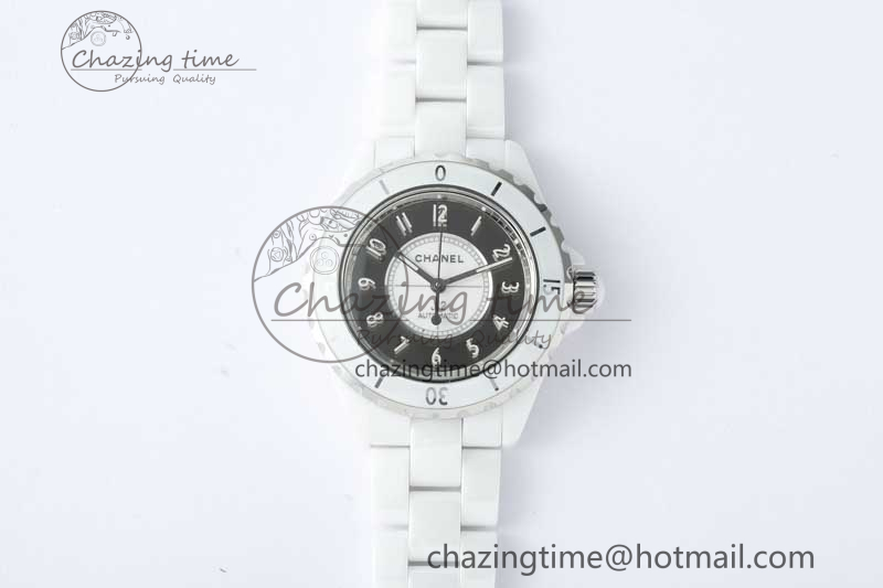 [EAST공장]샤넬 J13 38mm White Korea Ceramic Silver Dial on Bracelet A2892