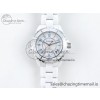 [EAST공장]샤넬 J13 38mm White Ceramic White/Blue Dial on Bracelet A2892