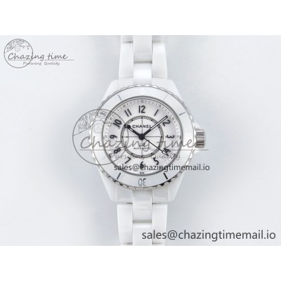 [EAST공장]샤넬 J13 33mm White Ceramic Numeral Markers Dial on Bracelet A12.1