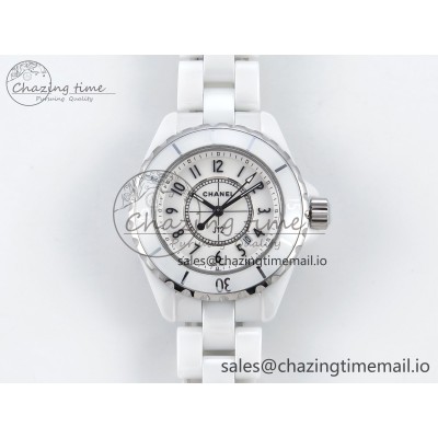 [EAST공장]샤넬 J13 38mm White Ceramic White Dial on Bracelet Swiss Quartz