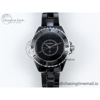 [EAST공장]샤넬 J13 33mm Black Ceramic Numeral Markers Dial on Bracelet Swiss Quartz