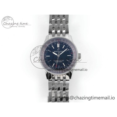 [TF공장]브라이틀링 Navitimer 1 SS 38mm Black Bezel Black Dial on SS Bracelet A2824