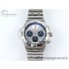 [TF공장]브라이틀링 Chronomat B01 42mm Silver/Black Dial on SS Bracelet A7750