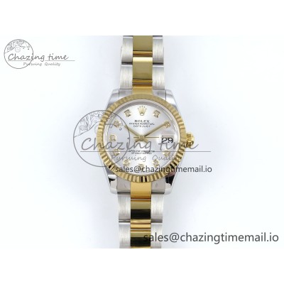 [AR공장]롤렉스 DateJust 31 278273 Silver Diamonds Dial on SS/YG Oyster Bracelet ETA 2688