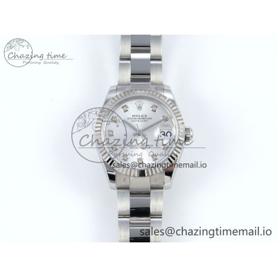 [AR공장]롤렉스 DateJust 31 278274 Silver Diamonds Dial on SS Oyster Bracelet ETA 2688