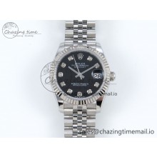 [AR공장]롤렉스 DateJust 31 278274 Steel Black Diamonds Dial on SS Jubilee Bracelet ETA 2688