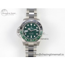 [VS공장]롤렉스 GMT마스터 II 126729 VTNR 904L SS V3 Green Dial On Oyster Bracelet DD3285 CHS
